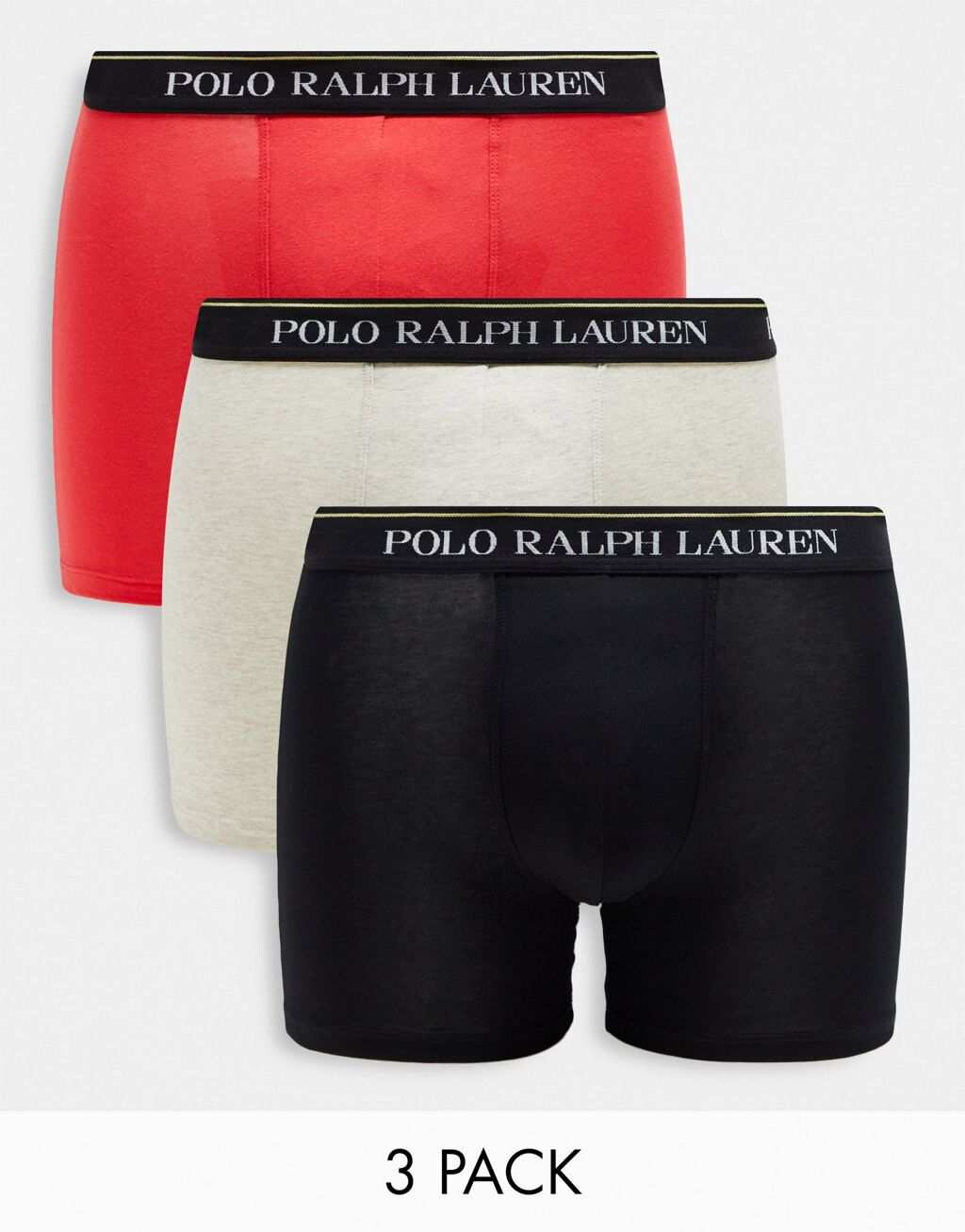 

Комплект из трех плавок Polo Ralph Lauren желтого, синего и темно-синего цветов с поясом с логотипом