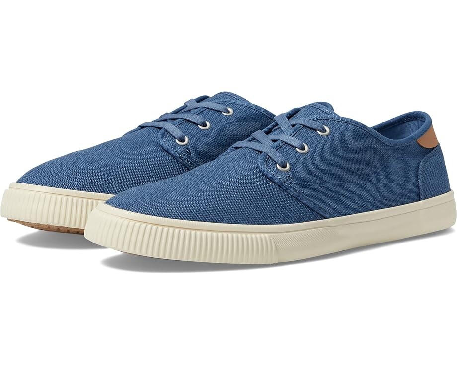 

Кроссовки TOMS Carlo, цвет Ocean Blue Heritage Canvas