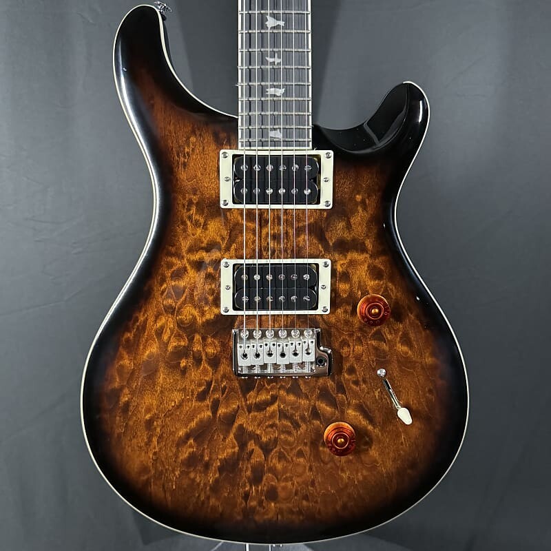 

Электрогитара PRS SE Custom 24 Quilt Top Black Gold Sunburst #511