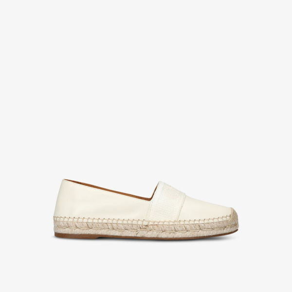 

Кожаные эспадрильи piia с логотипом Chloé, белый