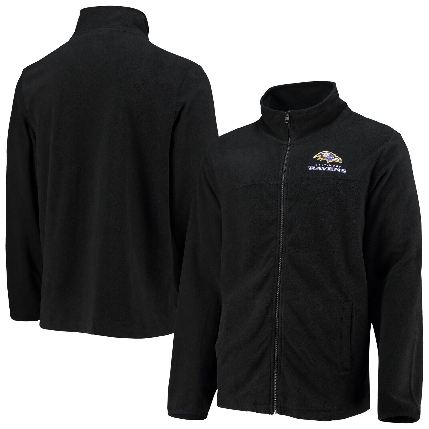 

Мужская черная куртка с молнией во всю длину Dunbrooke Baltimore Ravens Hayden