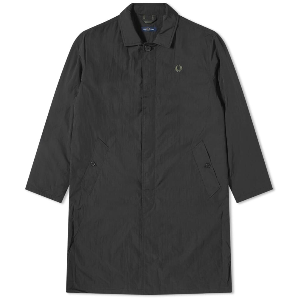 

Fred Perry Тренч через Mac, черный