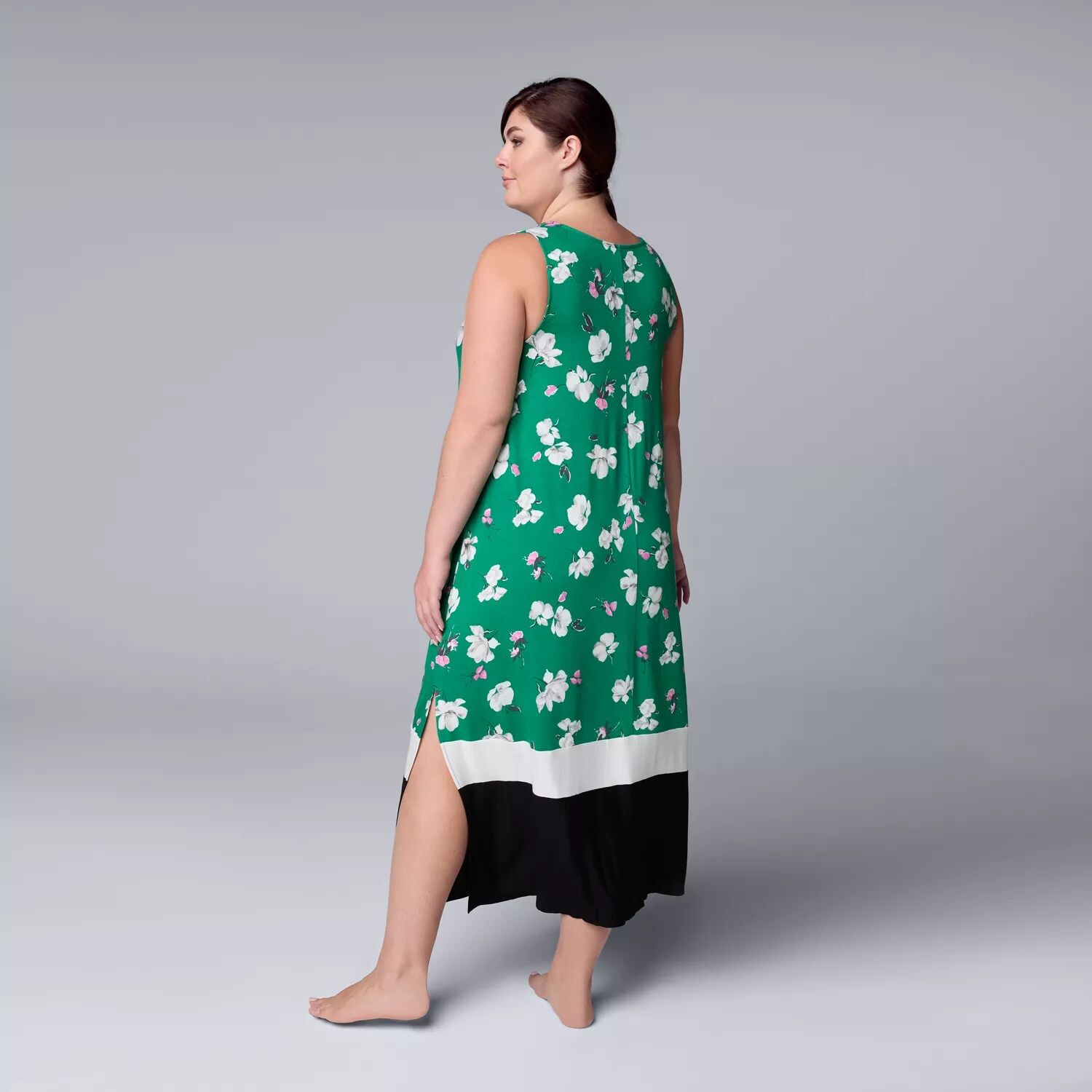 

Плюс размер Simply Vera Vera Wang Макси-сорочка Simply Vera Vera Wang