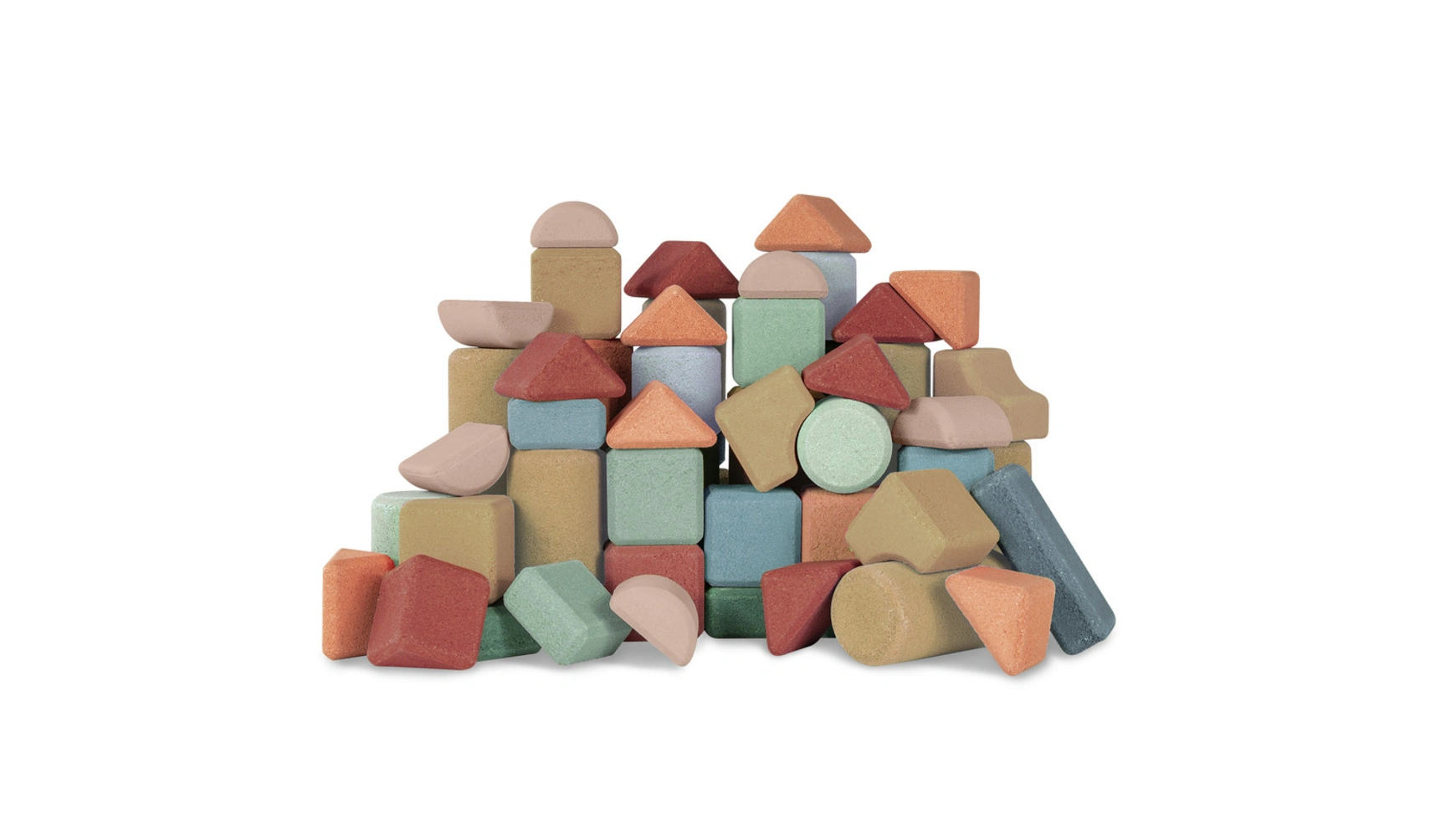 Korko Giant Architects, 60 пробковых строительных блоков развивающие игрушки учитель набор кубиков мамы и малыши 6 шт