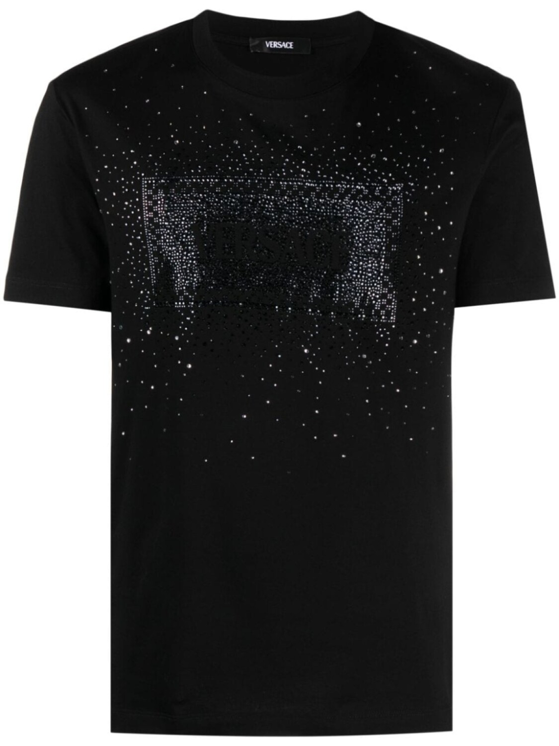 

Versace футболка с логотипом, черный