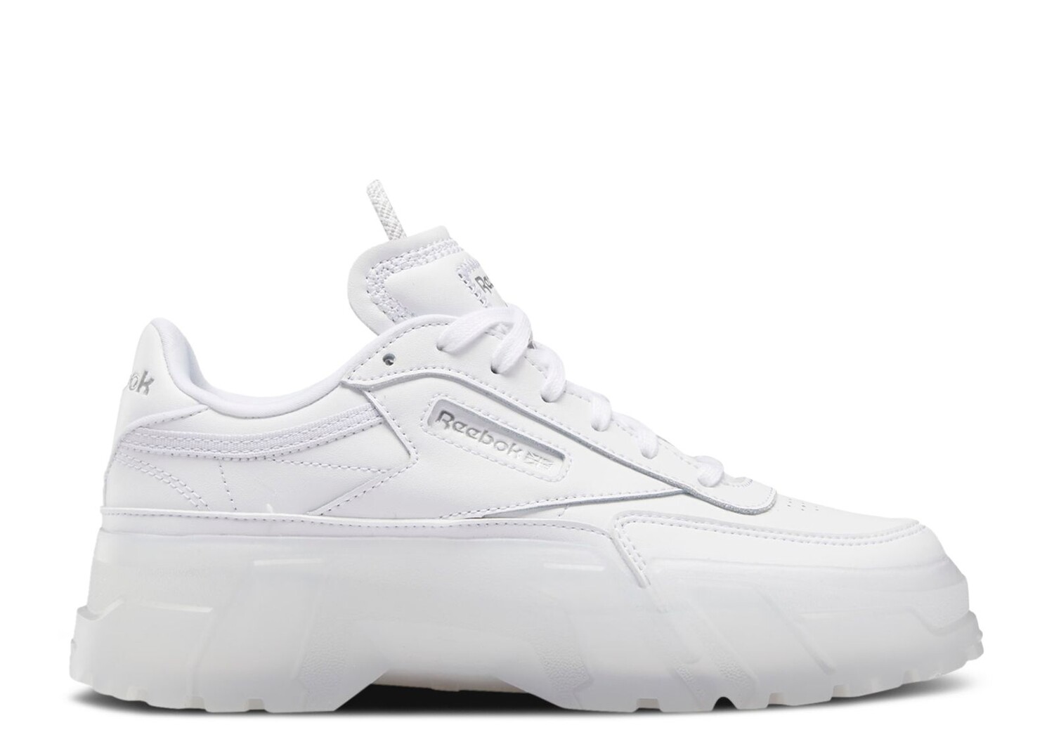 

Кроссовки Reebok Cardi B X Club C J 'Triple White', белый