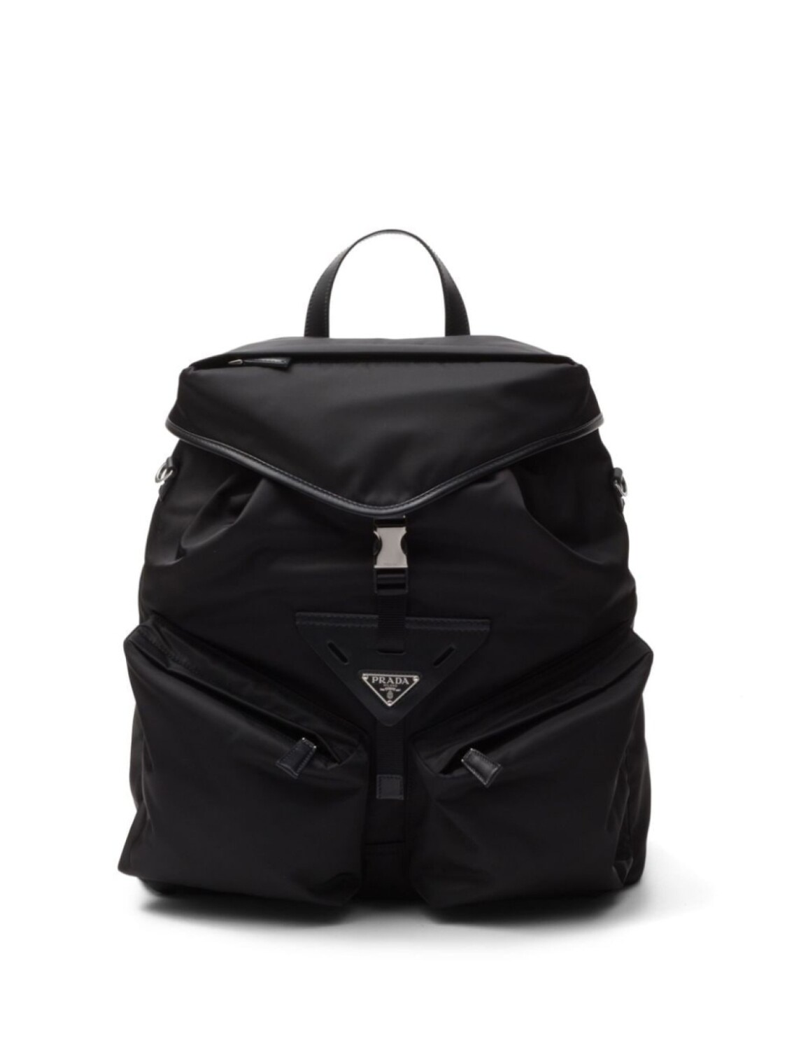 

Prada рюкзак Re-Nylon, черный