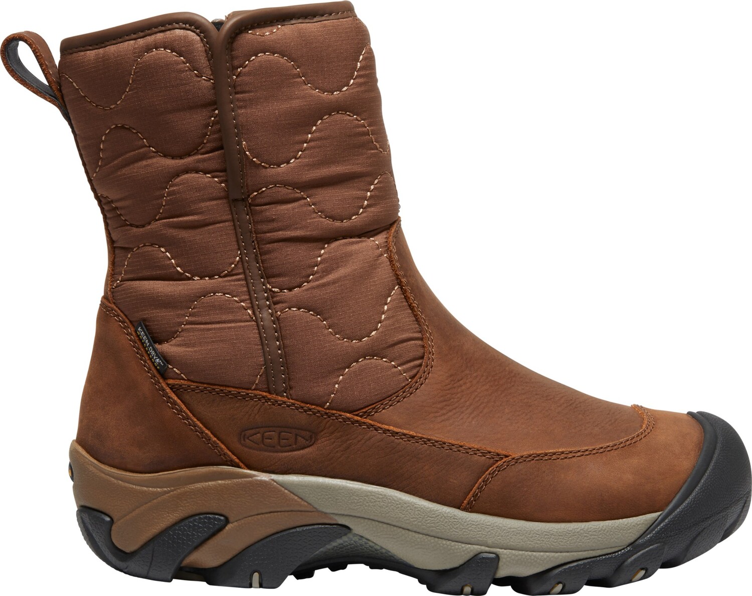

Ботинки без застежки Betty Boot — женские KEEN, коричневый