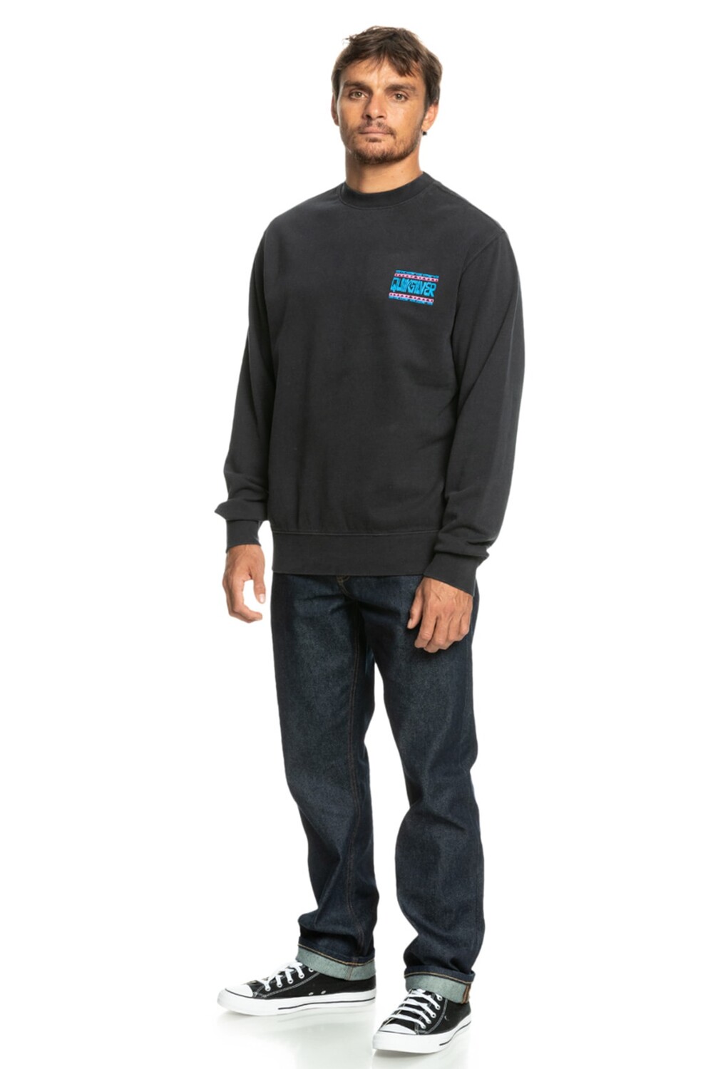 

Толстовка - Черный - Классический крой Quiksilver, черный