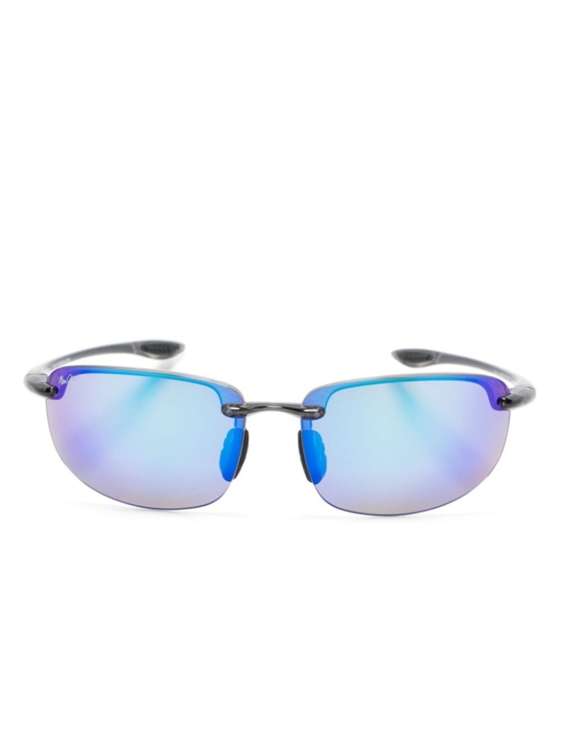 

Maui Jim солнцезащитные очки Ho'okipa в овальной оправе, серый