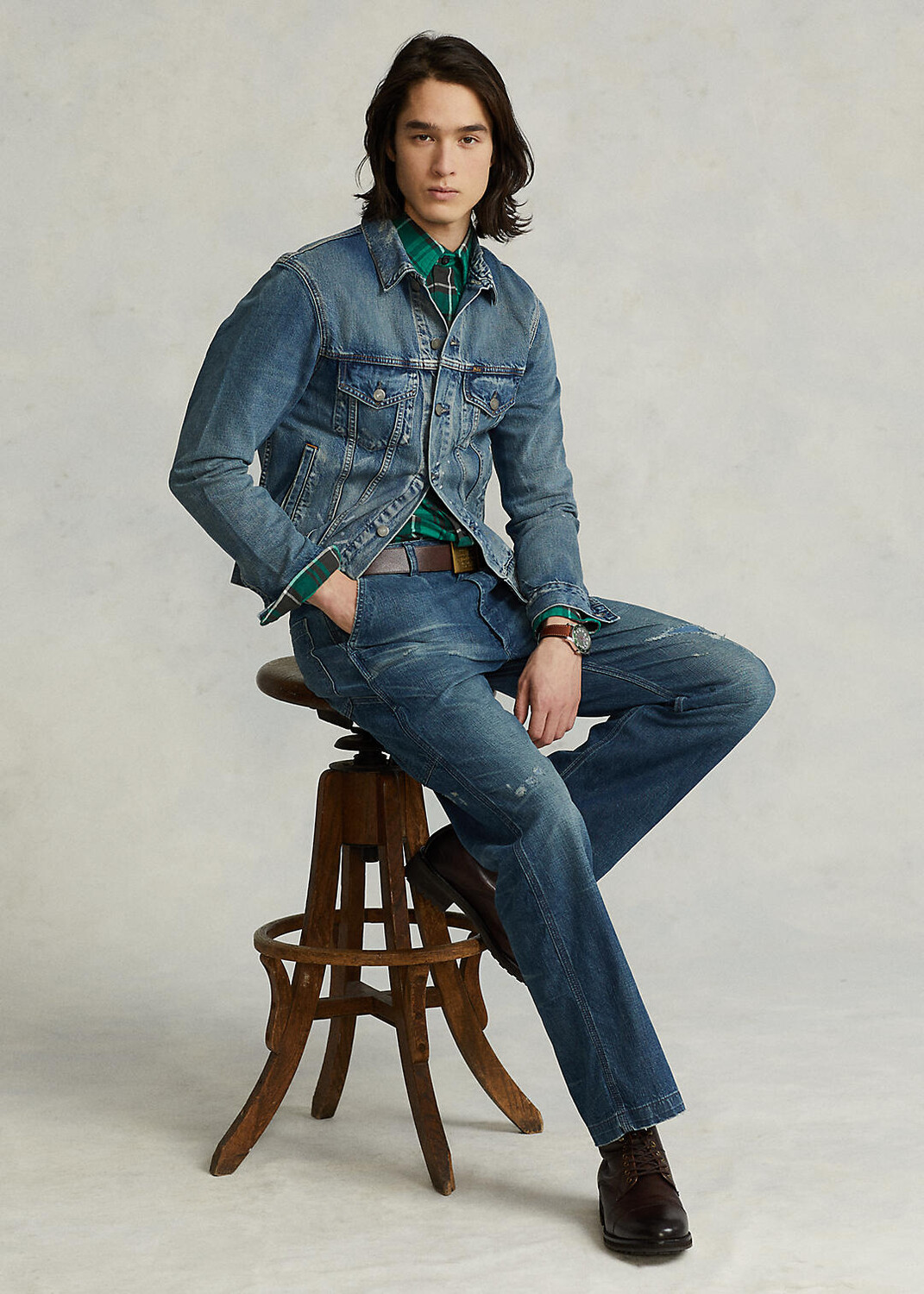 

Свободные прямые джинсы Carpenter Ralph Lauren