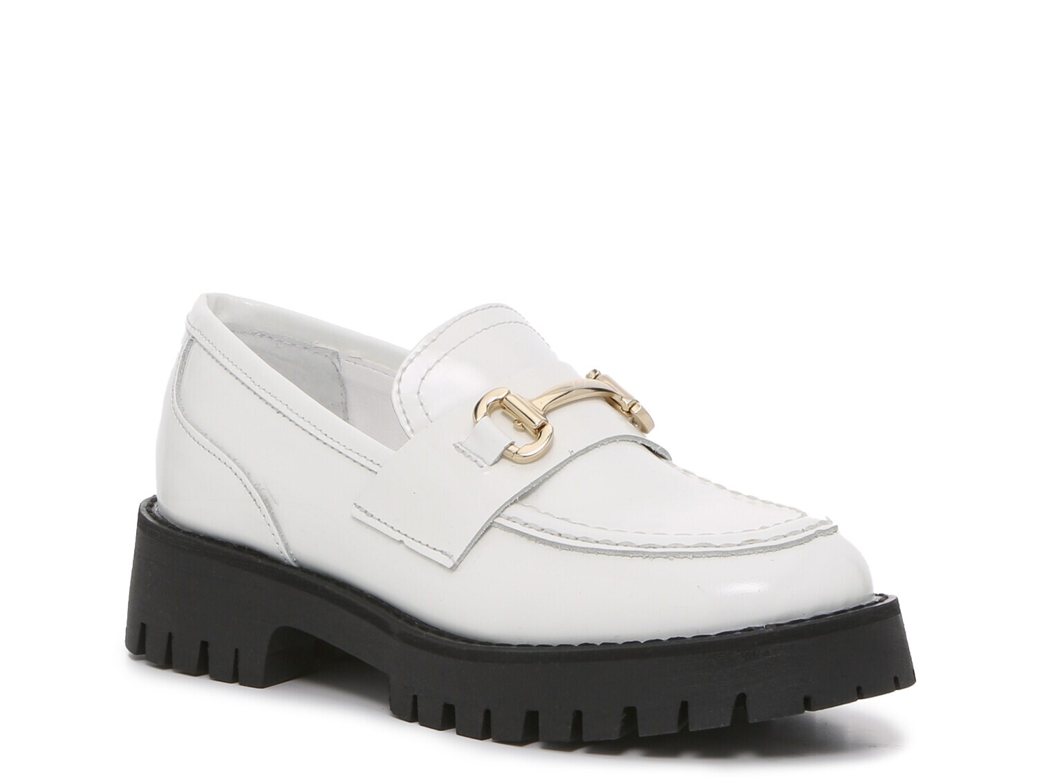 

Стив Мэдден Лэндо Лоферы Steve Madden, белый
