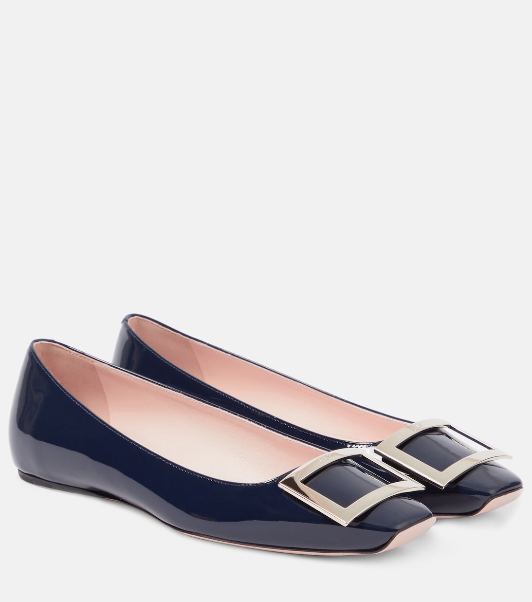 

Лакированные балетки Trompette Roger Vivier, синий