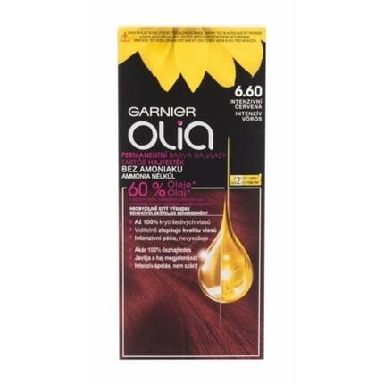 

Перманентная краска для волос Olia 6.60 50G, Garnier