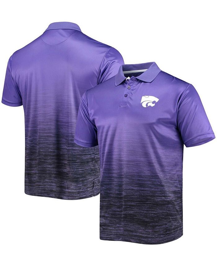

Мужская фиолетовая футболка-поло Kansas State Wildcats Marshall Colosseum, фиолетовый