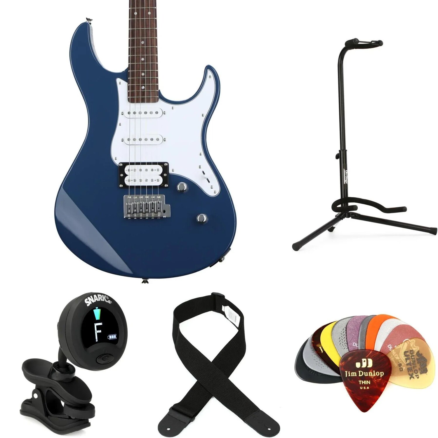 

Yamaha PAC112V Pacifica Essentials Bundle — United Blue