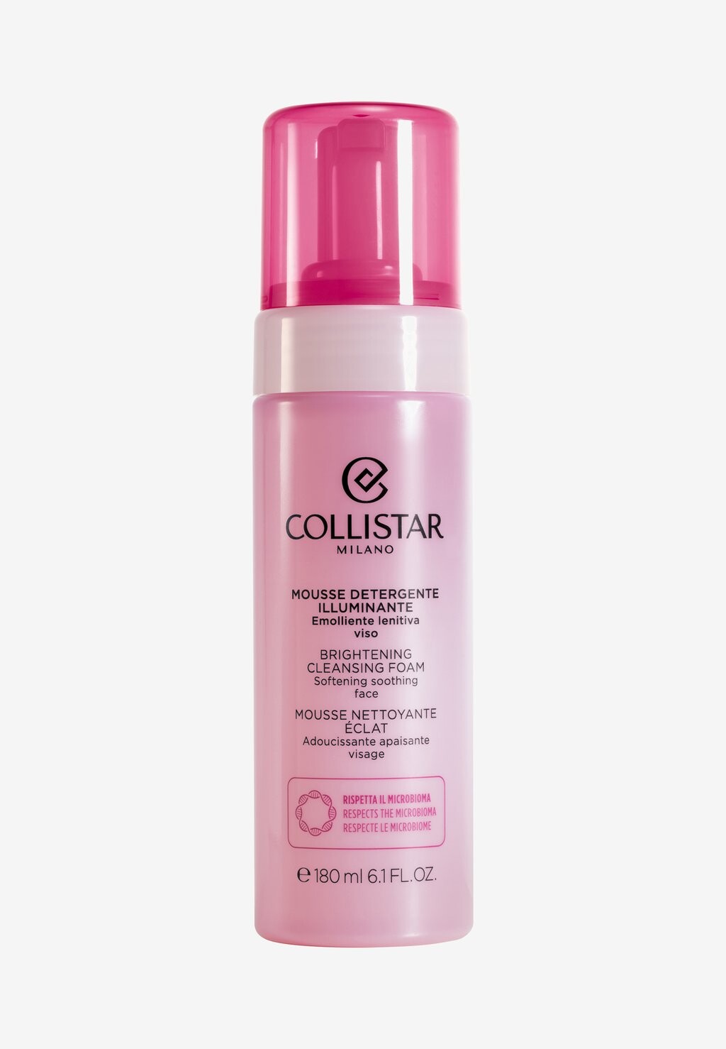 

Осветляющая очищающая пена Collistar, Моющее средство