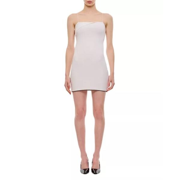 

Платье viscose mini dress Jacquemus, белый