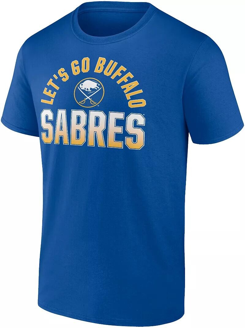 

Синяя футболка с надписью NHL Buffalo Sabers