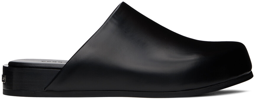 

Черные лоферы с бляшкой Ferragamo