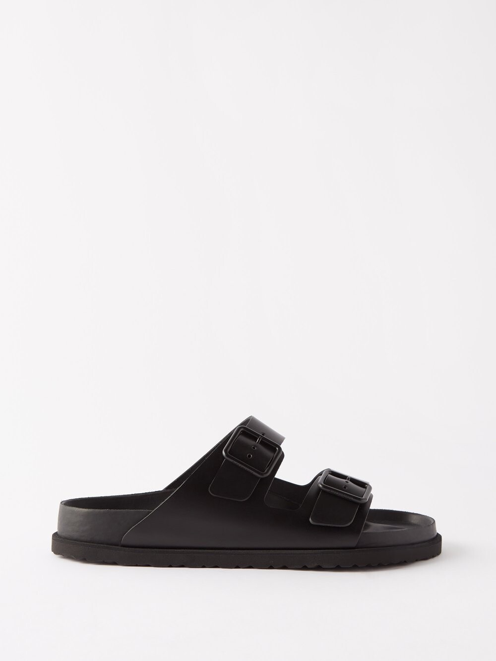

Кожаные сандалии arizona с пряжками Birkenstock, черный