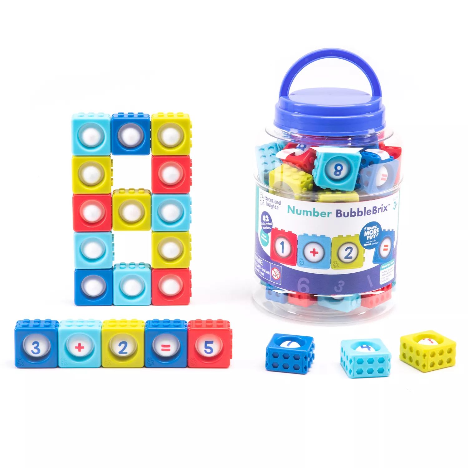 Обучающая игрушка Education Insights Number BubbleBrix Educational Insights