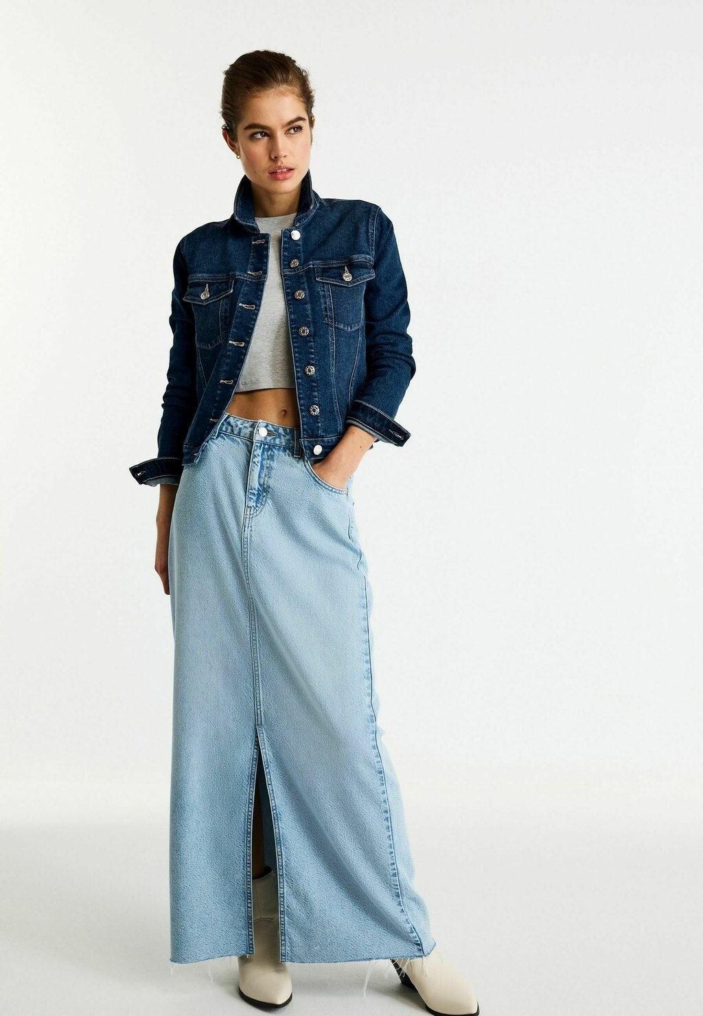 

Джинсовая куртка REGULAR FIT Next, цвет dark blue wash