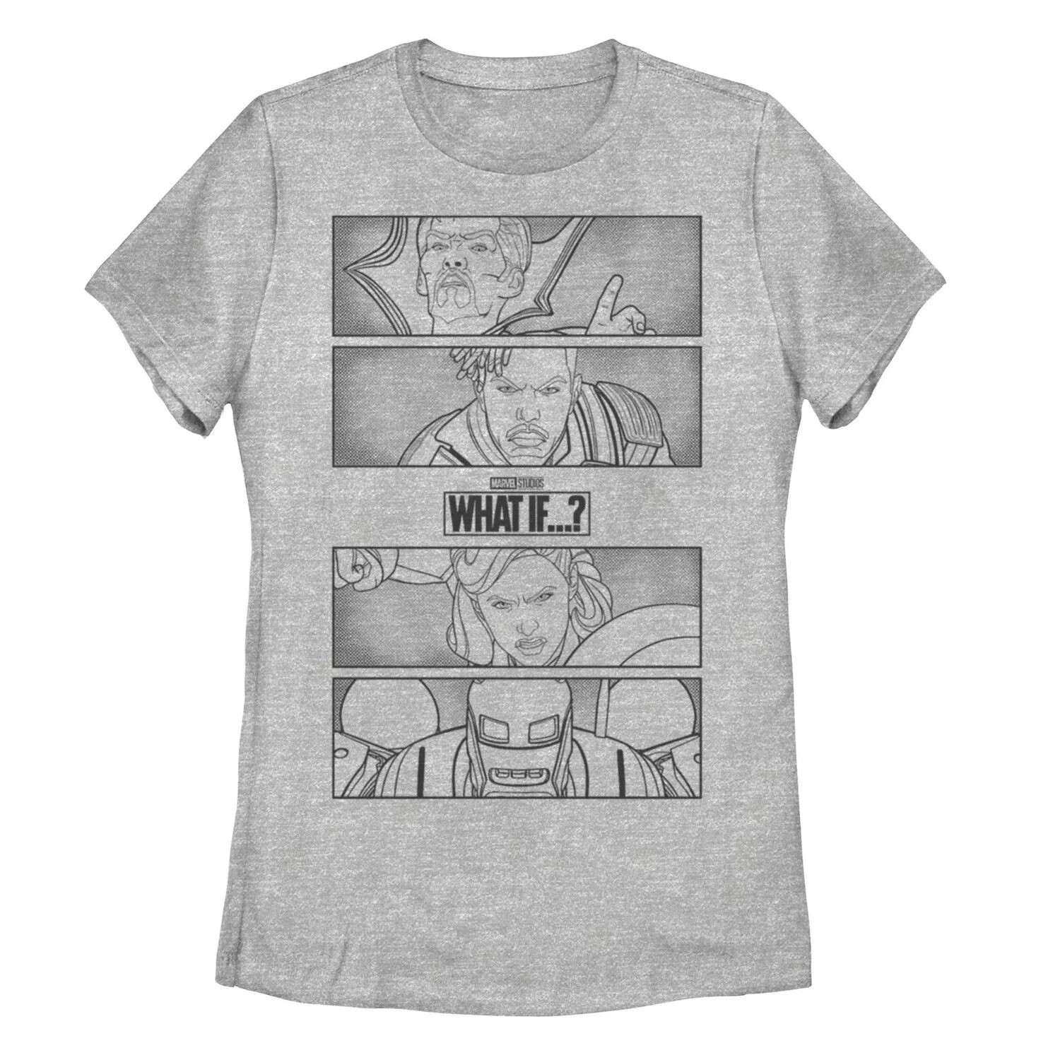 

Детская футболка Marvel What If Simple Group со вставками Licensed Character