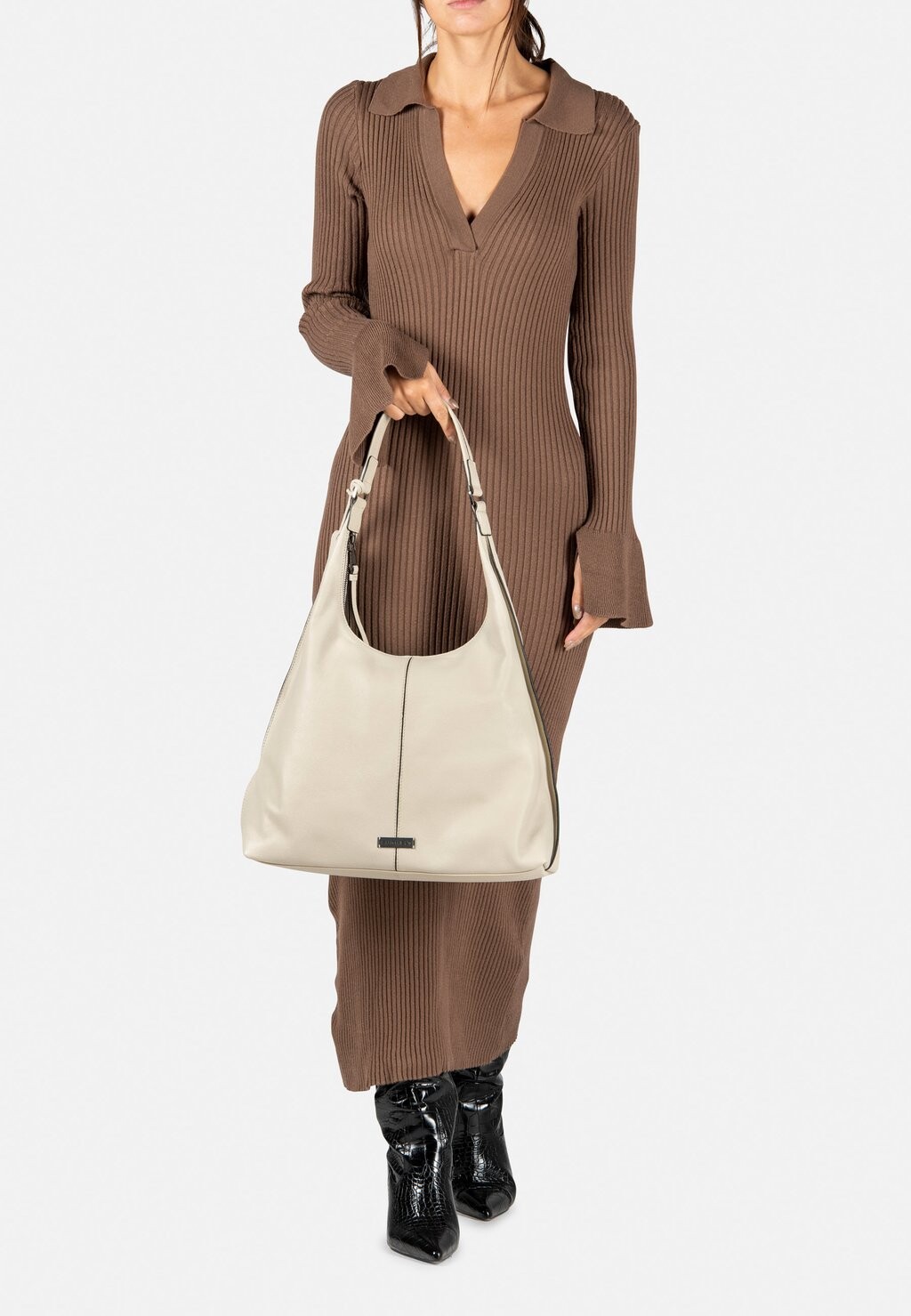 

Сумка MYSTIC MAEVE HOBO Burkely, цвет off white
