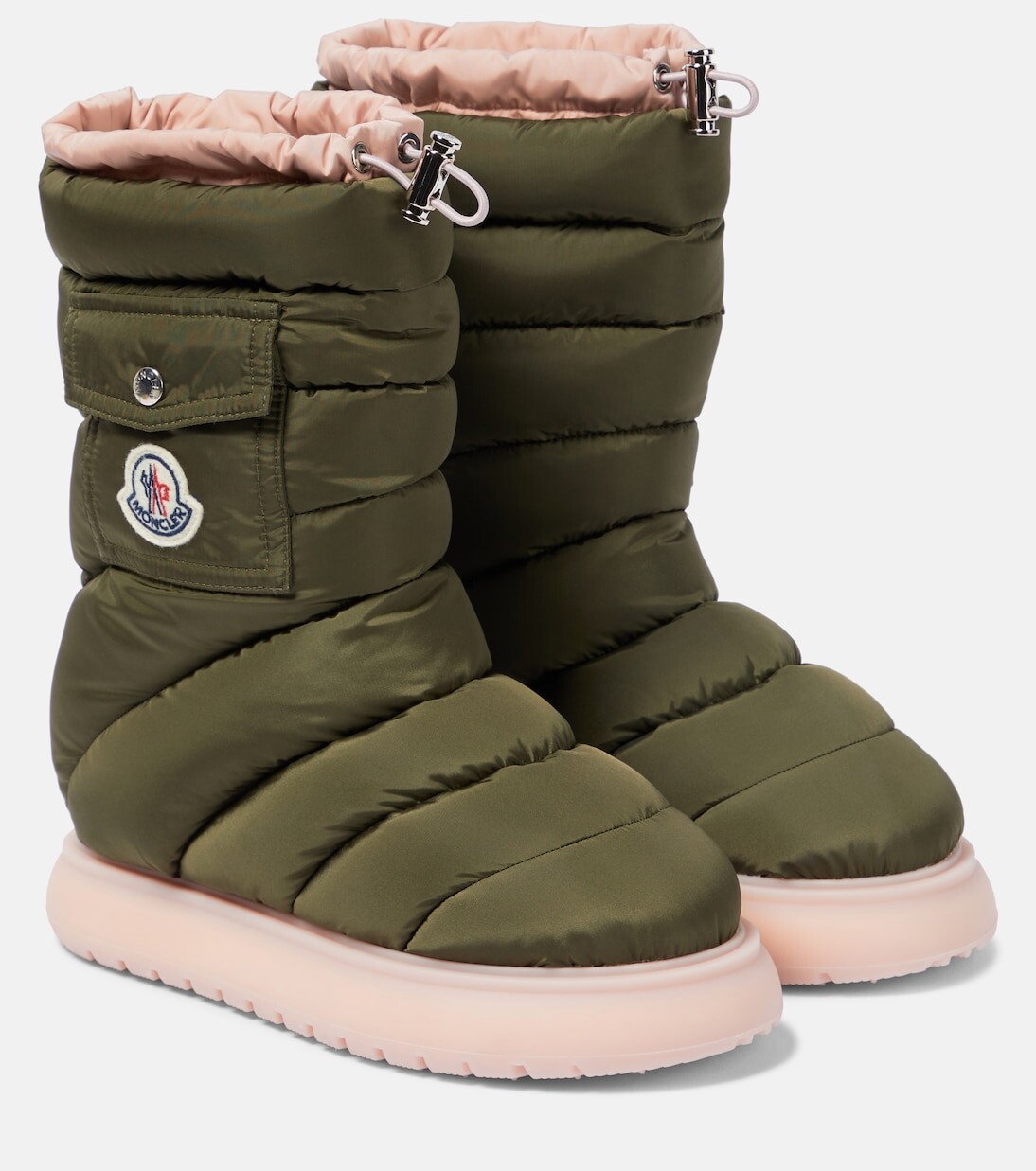 

Зимние ботинки gaia с карманами Moncler, синий