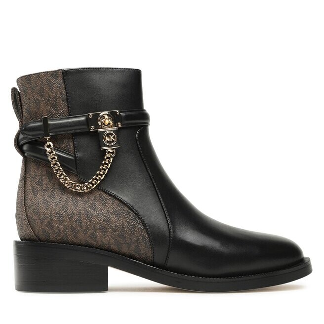 

Вьетнамки MICHAEL KORS Hamilton Flat Bootie 40F3HAME6L Blk/Brown, черный