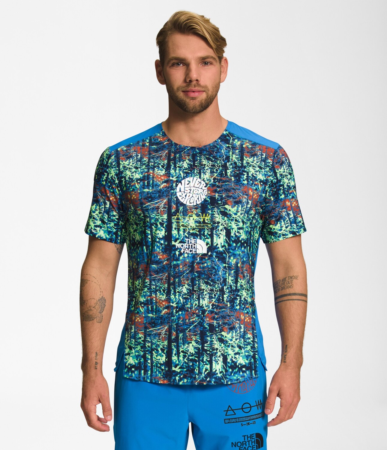 

Футболка Trailwear Lost Coast – мужская The North Face, синий