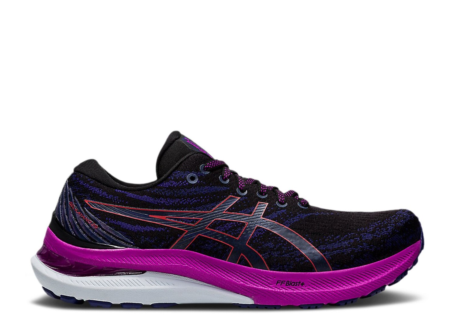 

Кроссовки ASICS Wmns Gel Kayano 29 'Black Red Alert', черный