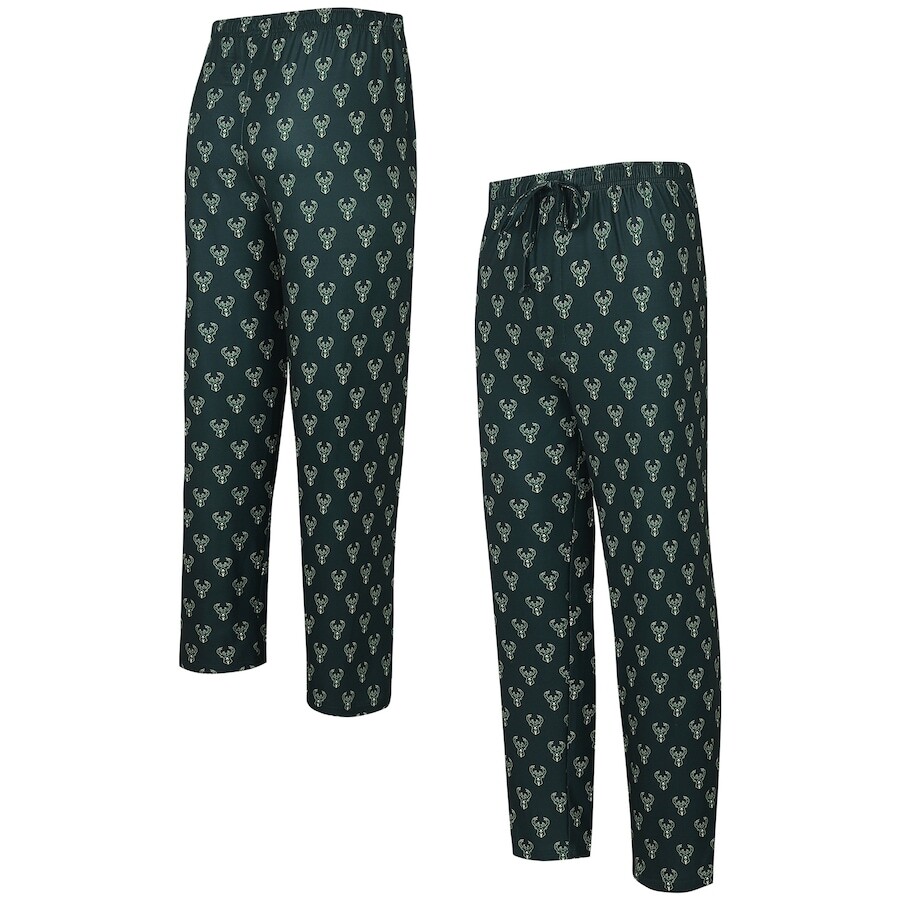 

Пижамные брюки Concepts Sport Milwaukee Bucks, зеленый