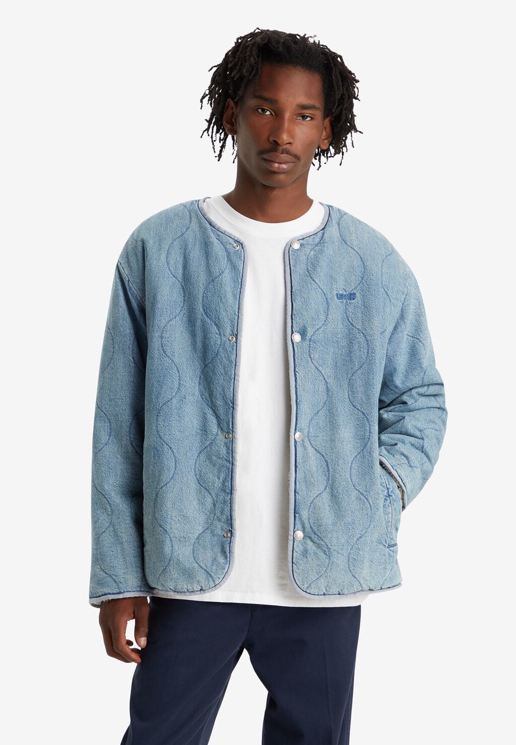 

Зимняя куртка Levi's ABBOTTS FILLED CARDI, смешные рожицы