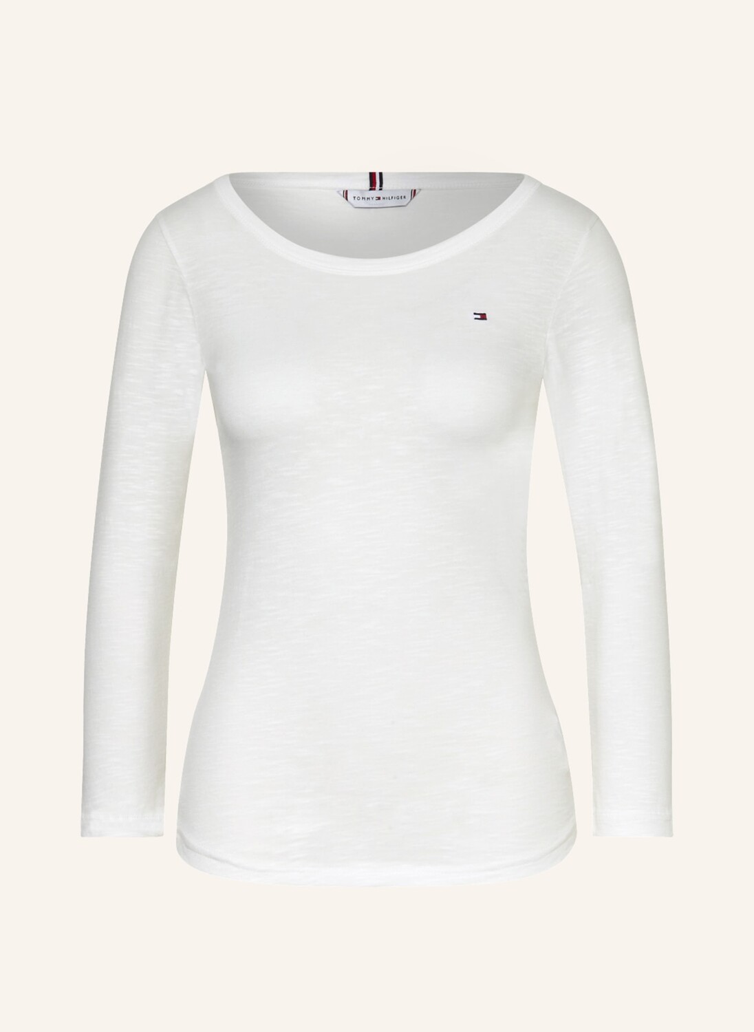 

Лонгслив TOMMY HILFIGER, экру