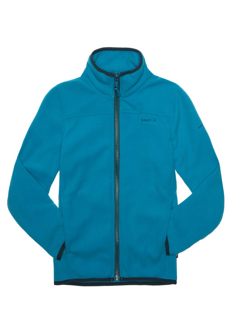 Флисовая куртка Kamik, цвет blue/atlantic флисовая куртка strickfleece kamik цвет water leau