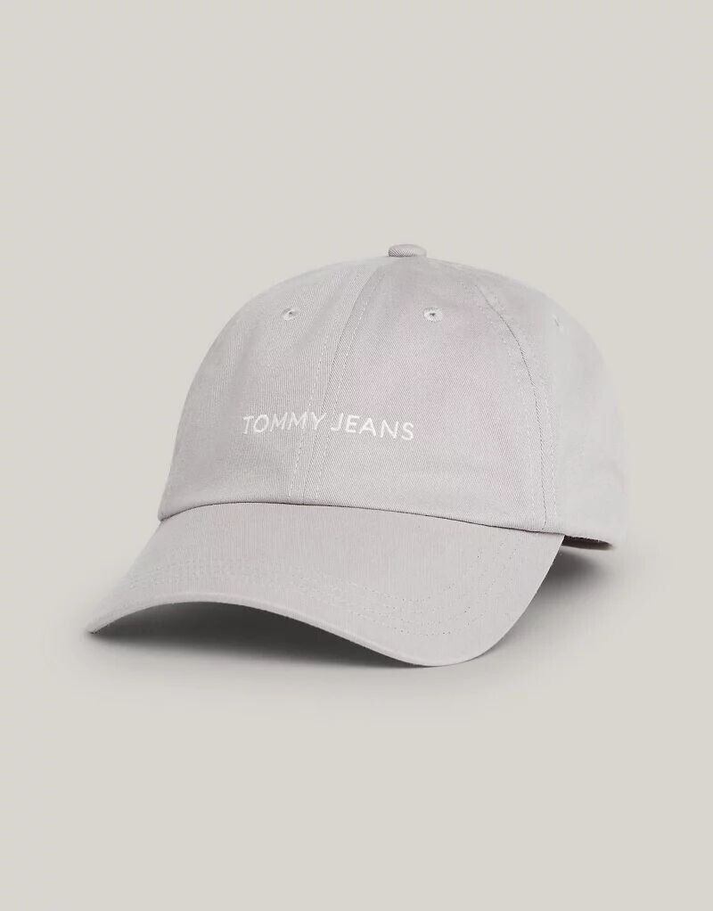 

Светло-серая бейсболка Tommy Jeans