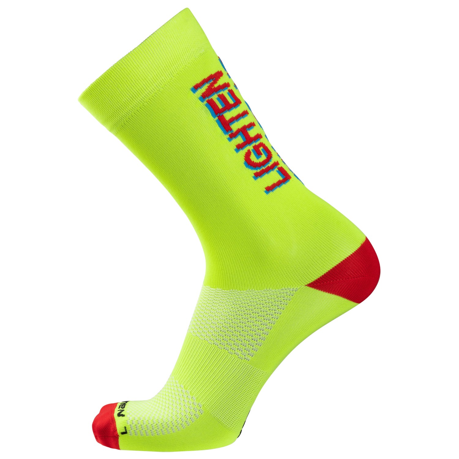 Велосипедные носки Nalini Comic Socks H 24, цвет Yellow/Lighten спортивные носки nalini new coolmax socks 2xl черные розовые