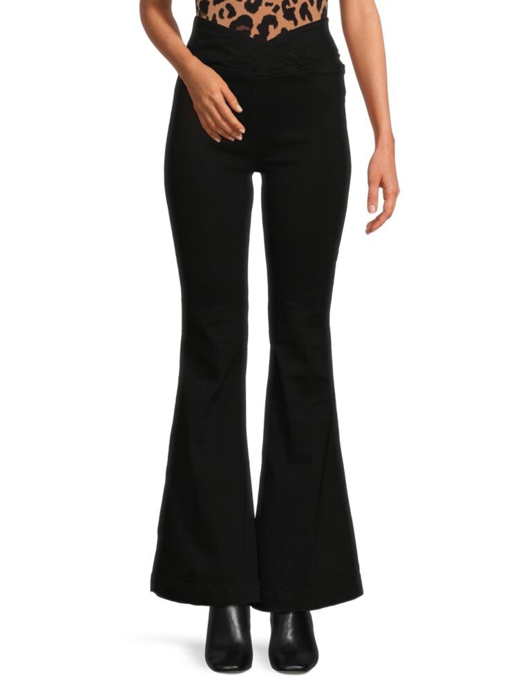 

Брюки-клеш Venice Beach Free People, черный