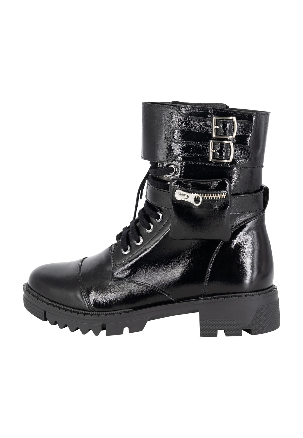 

Ботильоны faina Ankle Boots Mit Schnallen, черный