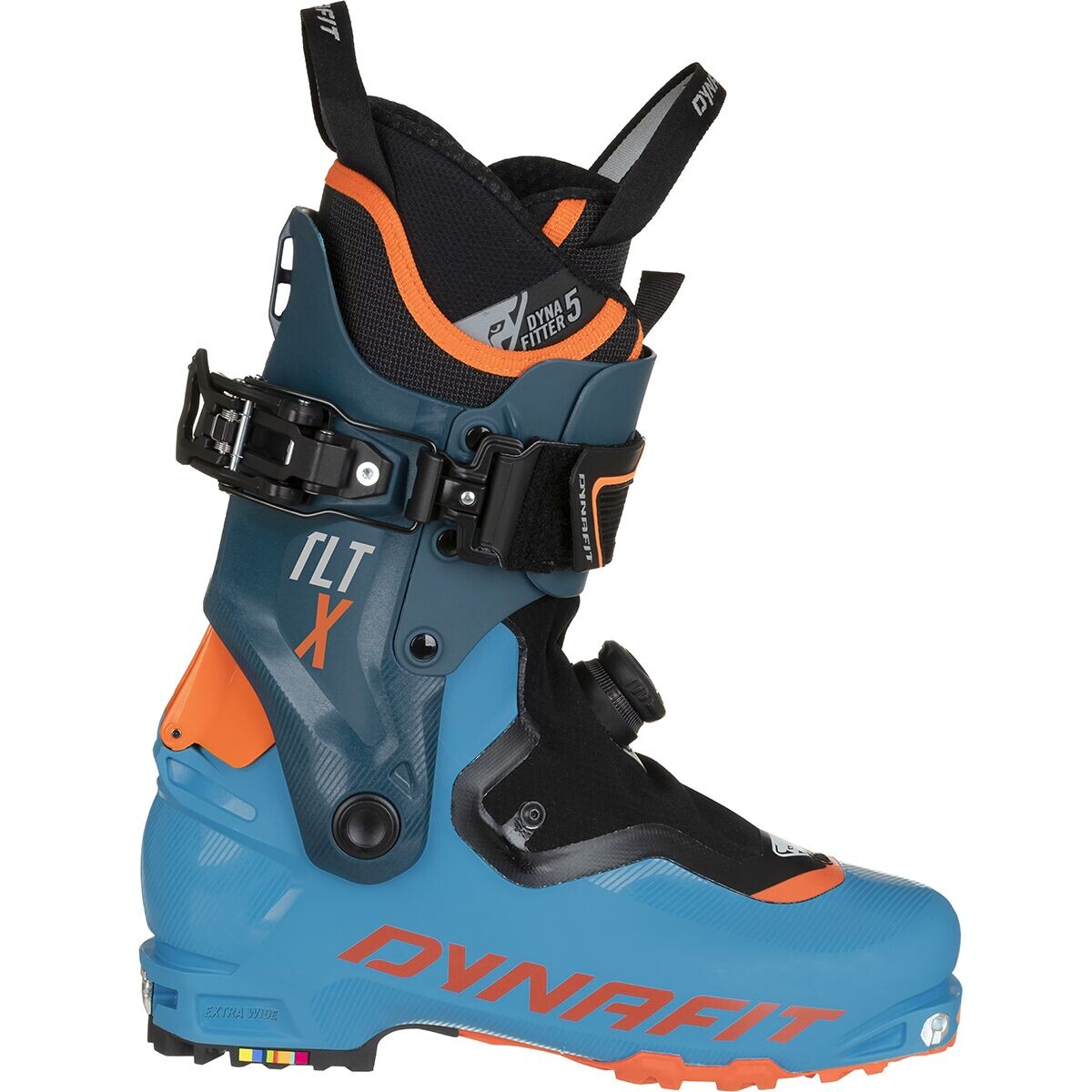 

Сверхширокие ботинки tlt x — 2024 г. Dynafit, цвет frost/orange 021c