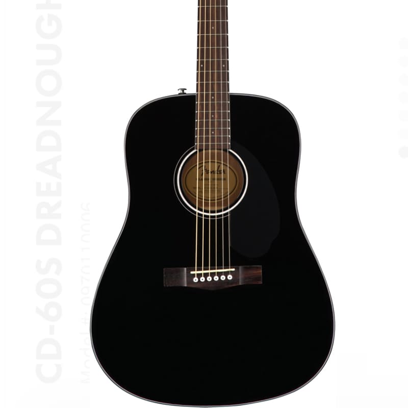 Акустическая гитара Fender CD-60S DREADNOUGHT