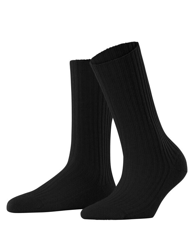

Носки уютные шерстяные сапожки Falke, черный