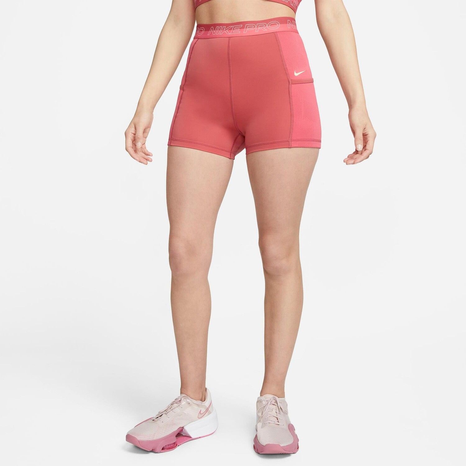 

Женские спортивные шорты Nike Pro, красный