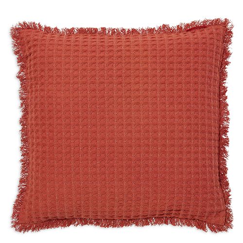 Декоративная подушка из вафельного хлопка Agra Roselli Trading, цвет Red