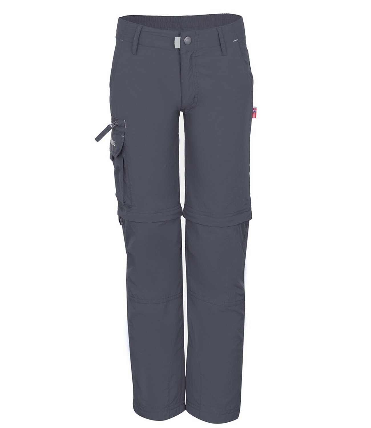 

Спортивные шорты Trollkids Zip Off Hose Oppland Slim Fit, темно серый