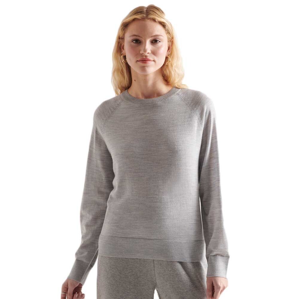 

Свитер Superdry Merino, серый