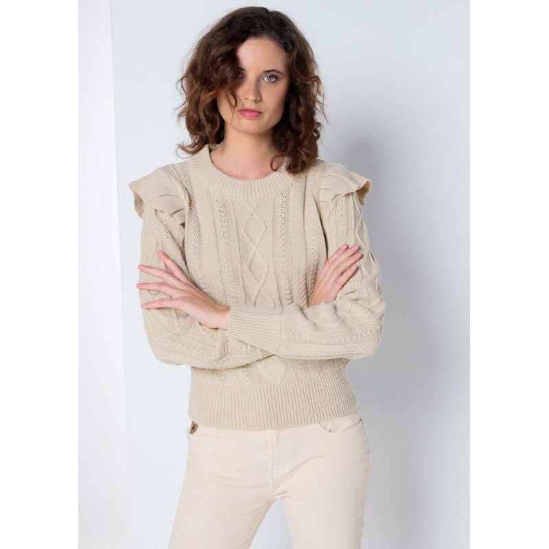 

Свитер Lois Jeans 136227-45283-2392-505 Round Neck, белый, Серый, Свитер Lois Jeans 136227-45283-2392-505 Round Neck, белый