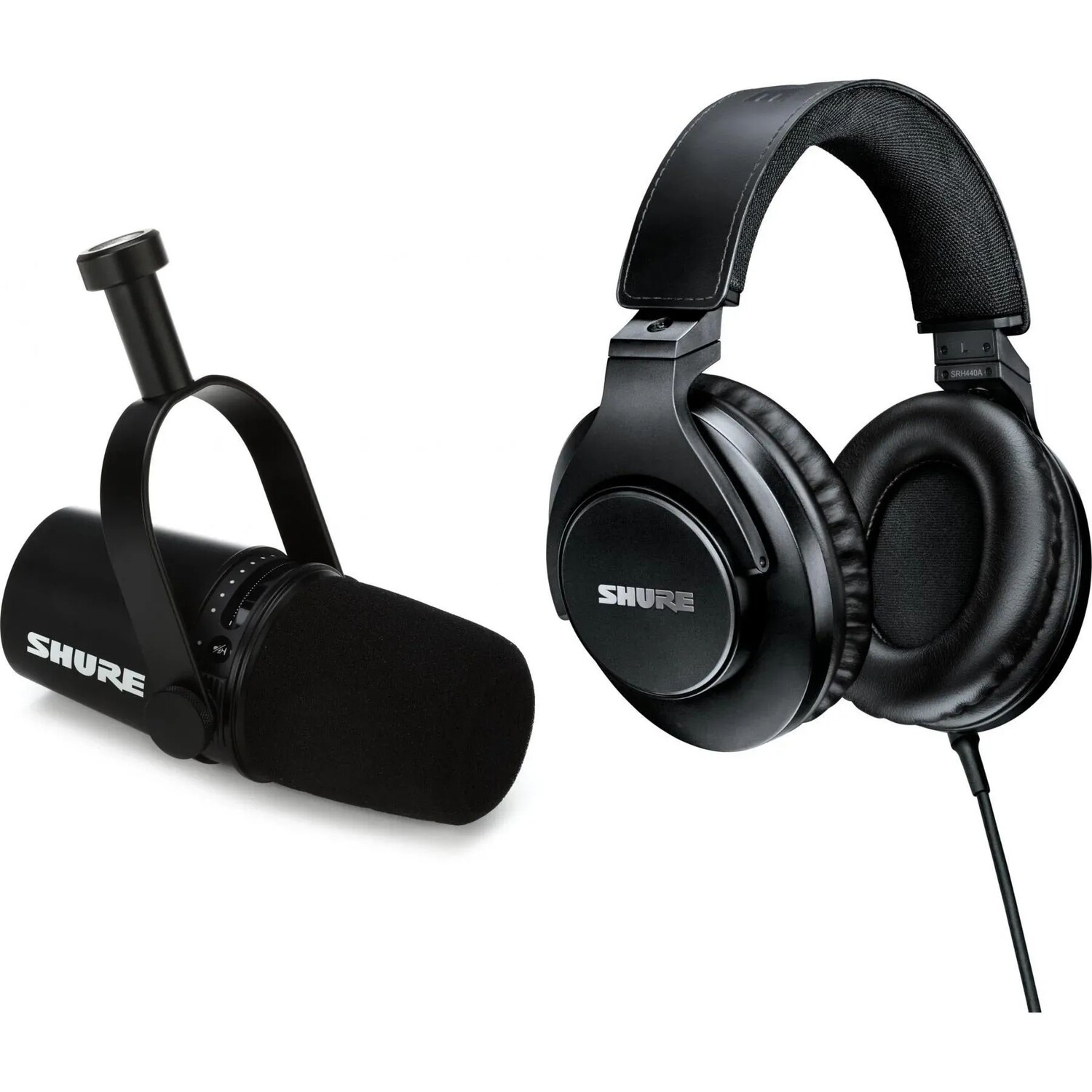 

Комплект подкастов с USB-микрофоном Shure MV7K